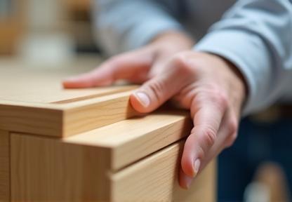Quality inspection of finished furniture item